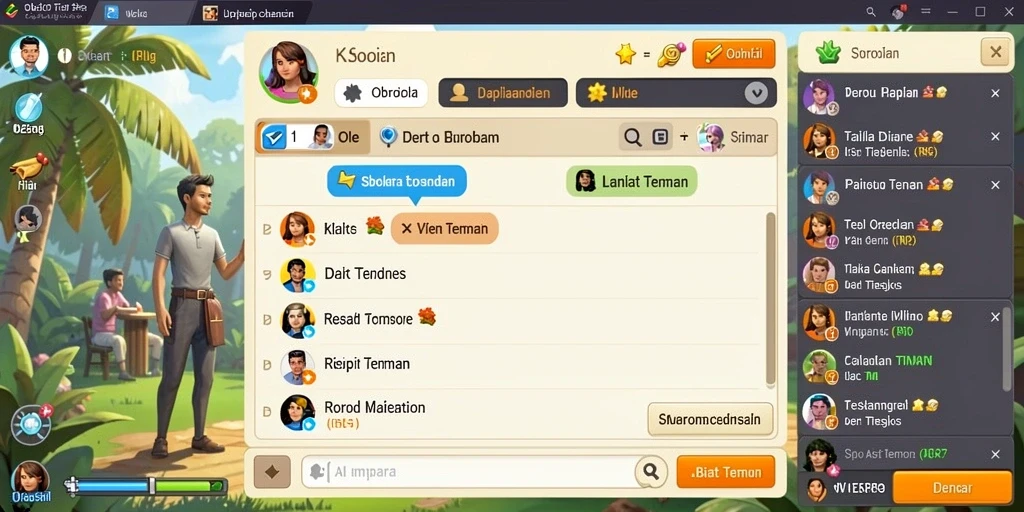 bro178 - Karakter unik yang dapat dipilih dalam game.