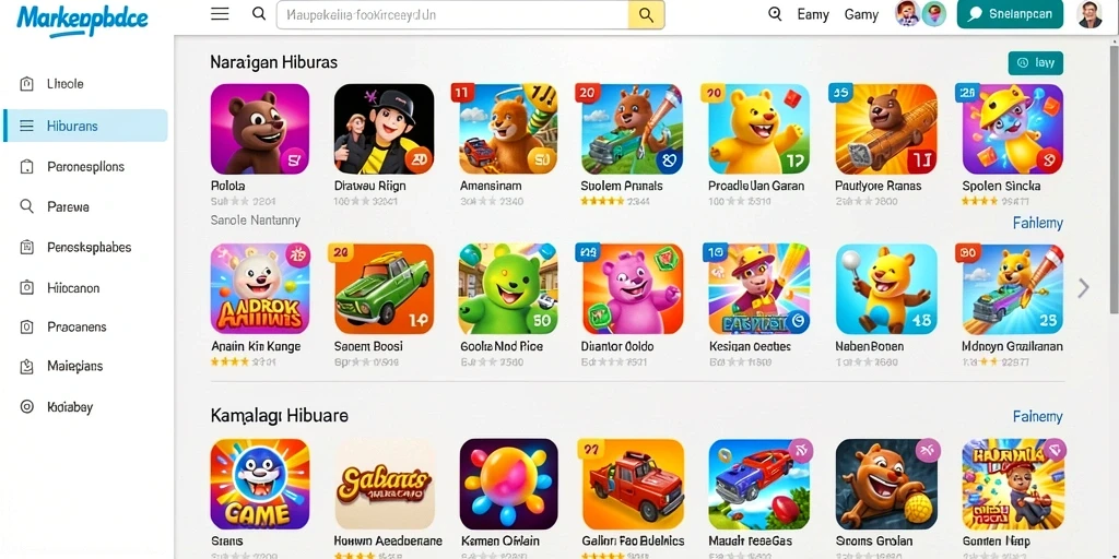 megahoki - Screenshot fitur permainan yang variatif dan menantang.